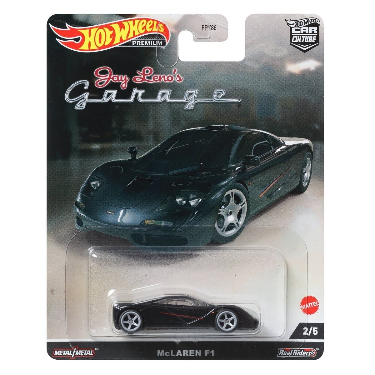 Hot Wheels McLaren F1. Premium. Black