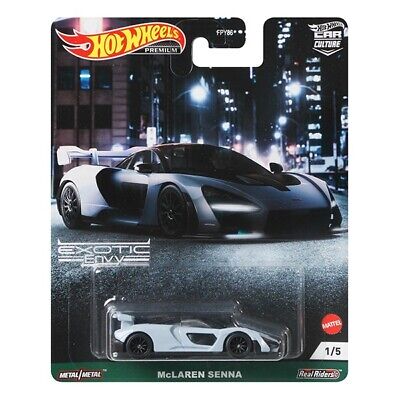 Hot Wheels McLaren Senna. Premium. Grey