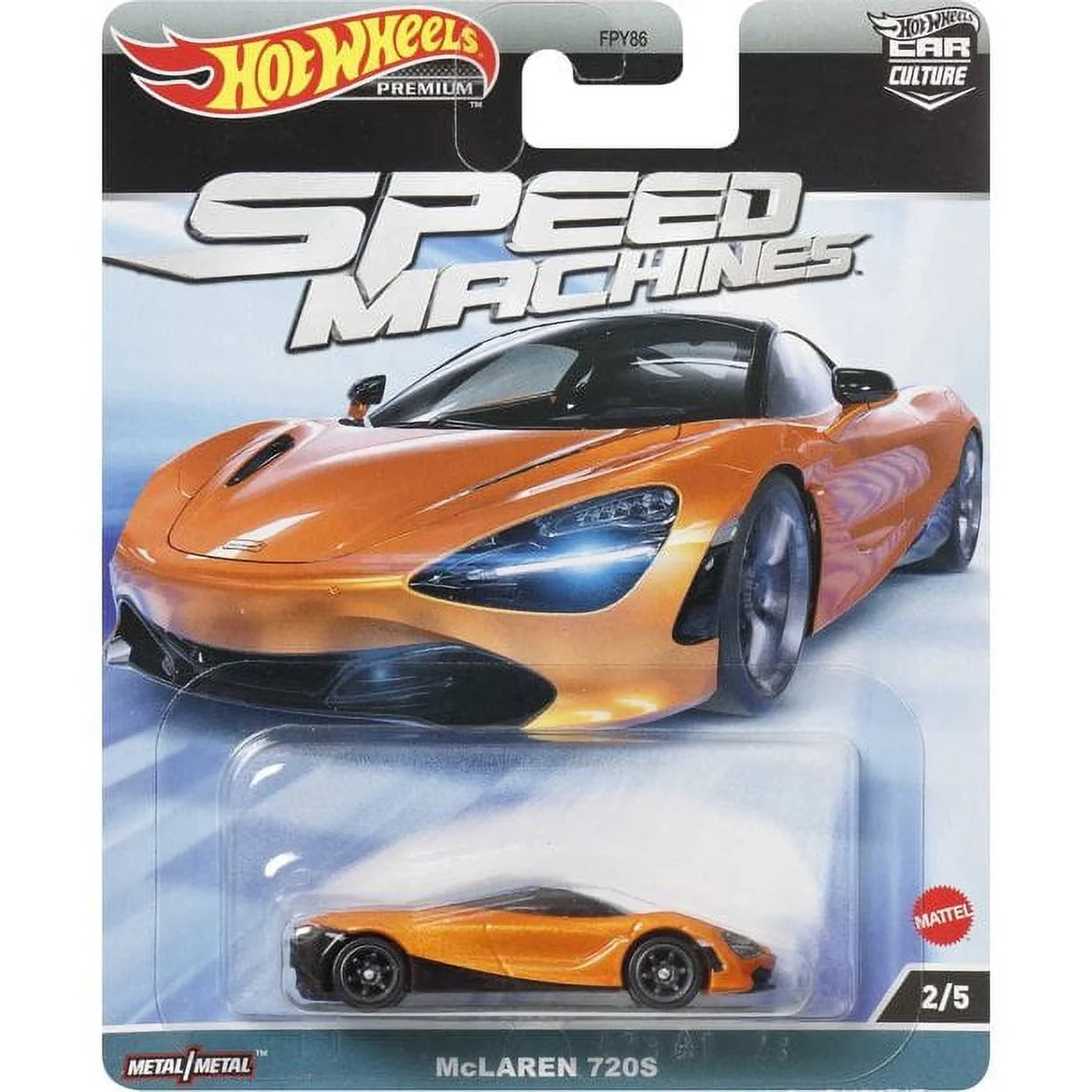 Hot Wheels McLaren 720s. Premium. Orange