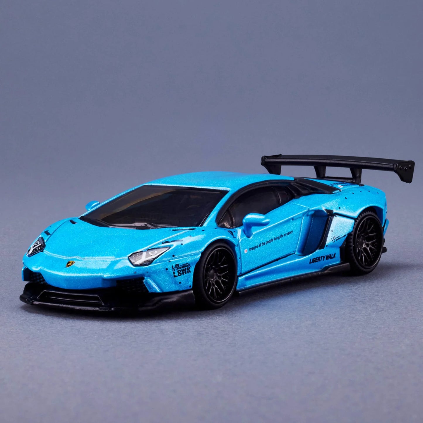 Hot Wheels Lamborghini Aventador LP 700 LBWK. Elite. Blue race