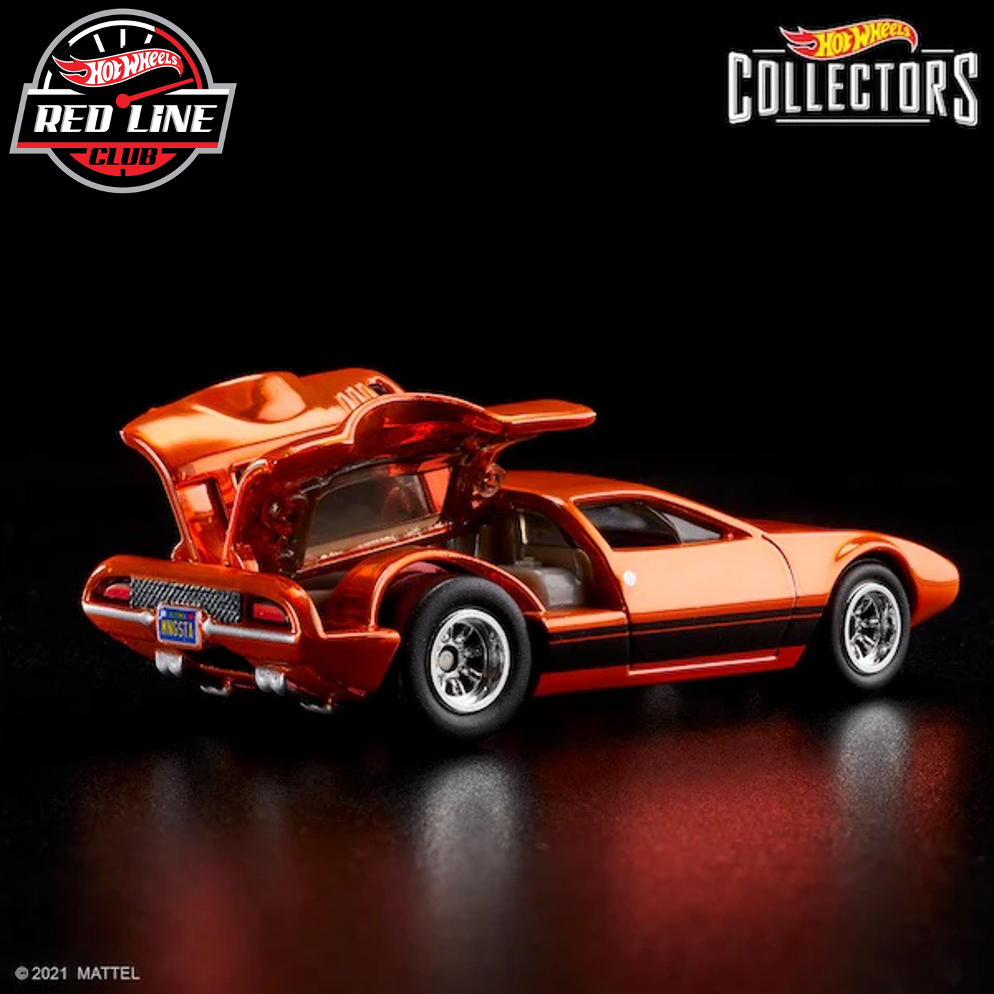 Hot Wheels De Tomaso Mangusta. RLC Deluxe. Orange