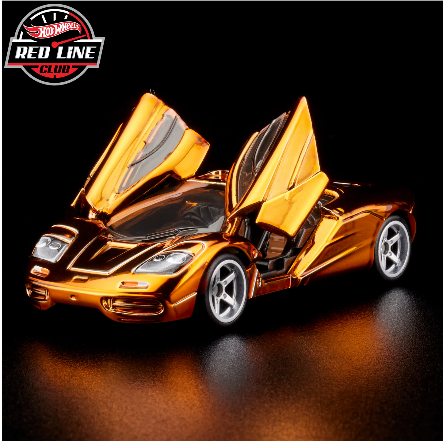Hot Wheels McLaren F1. RLC Deluxe. Orange
