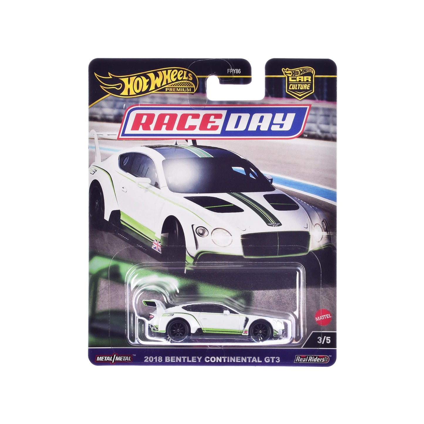 Hot Wheels Race Day Premium set X 5 completo. Incluye 5 carros diferentes.
