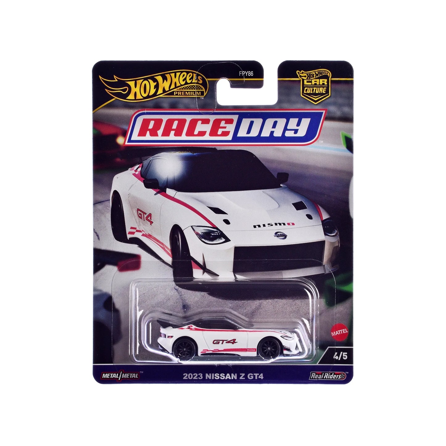 Hot Wheels Race Day Premium set X 5 completo. Incluye 5 carros diferentes.