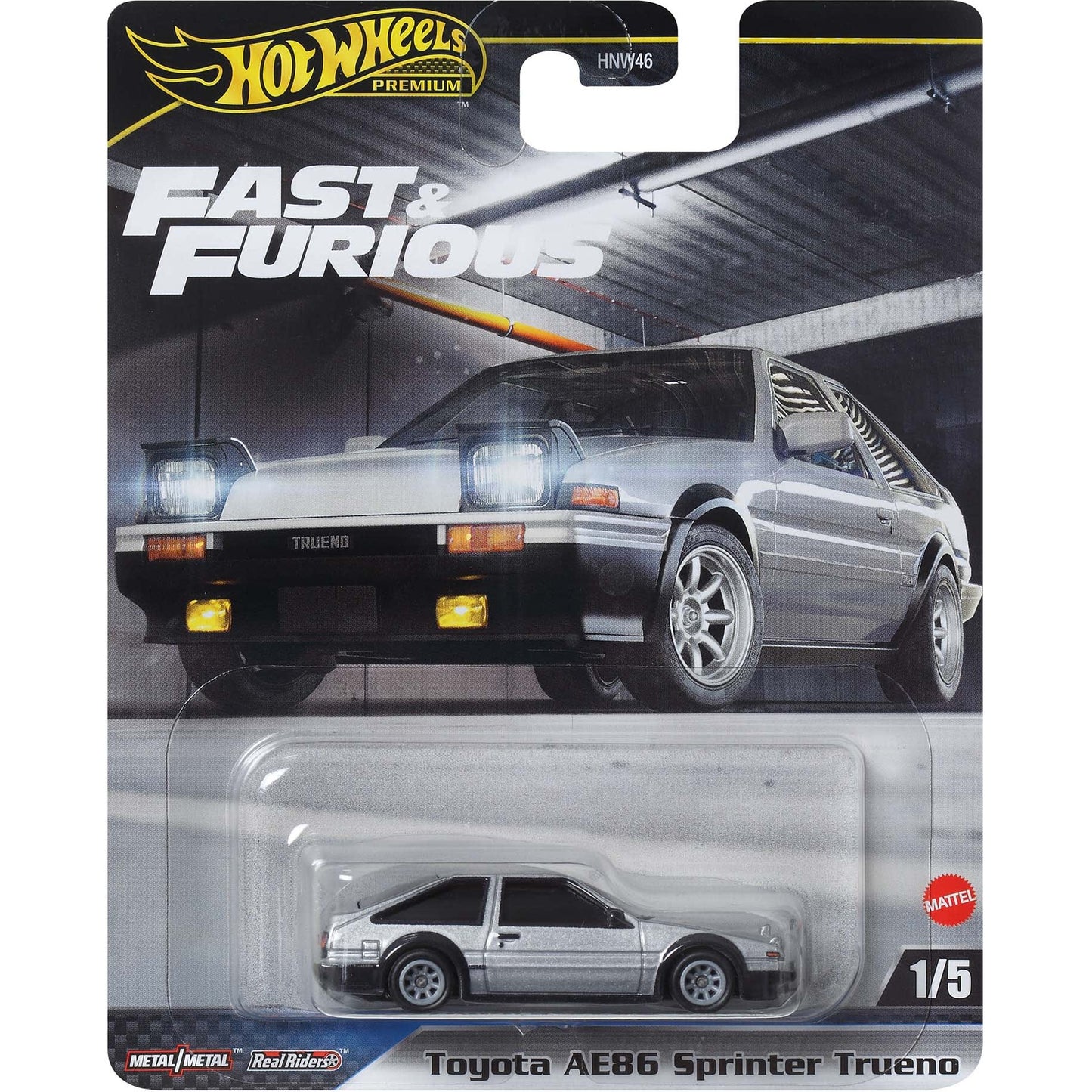 Hot Wheels Fast & Furious Set E Set x 5. Premium.