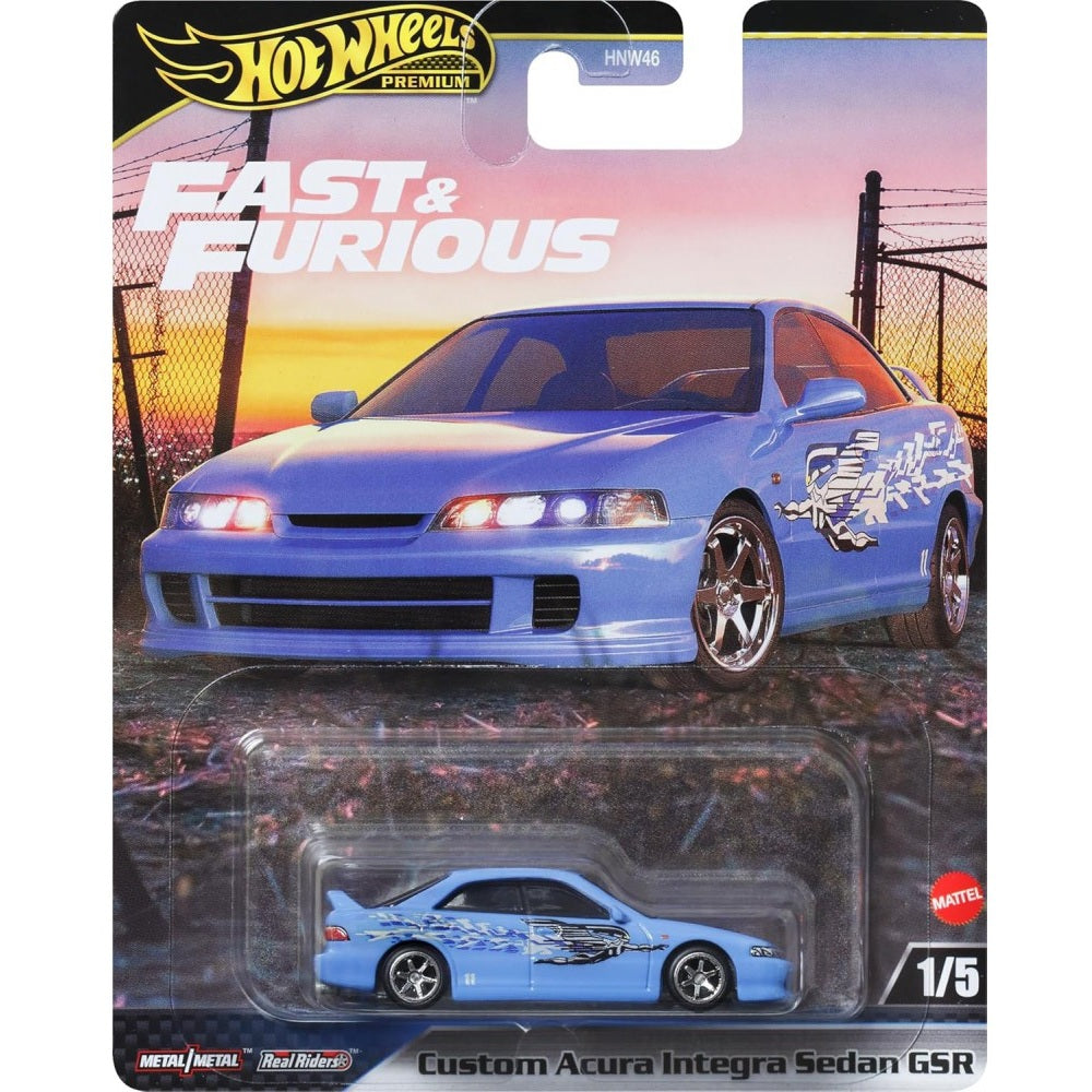 Hot Wheels Fast & Furious Set G Set x 5. Premium.