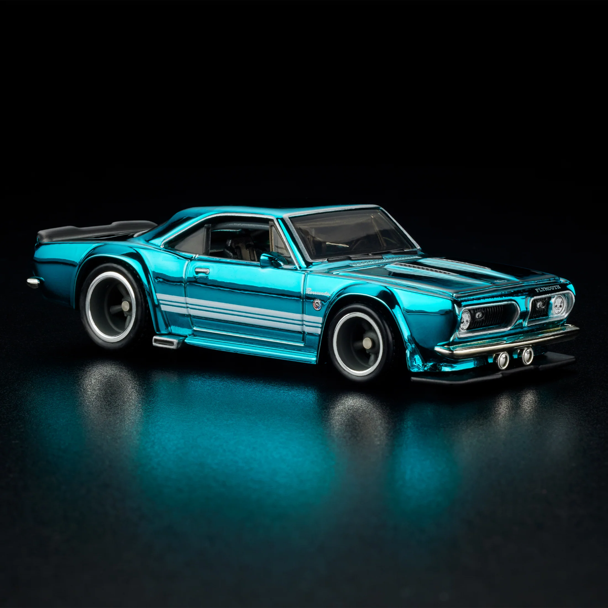 Hot Wheels Plymouth 1968 Custom Barracuda. RLC std. Blue Metallic