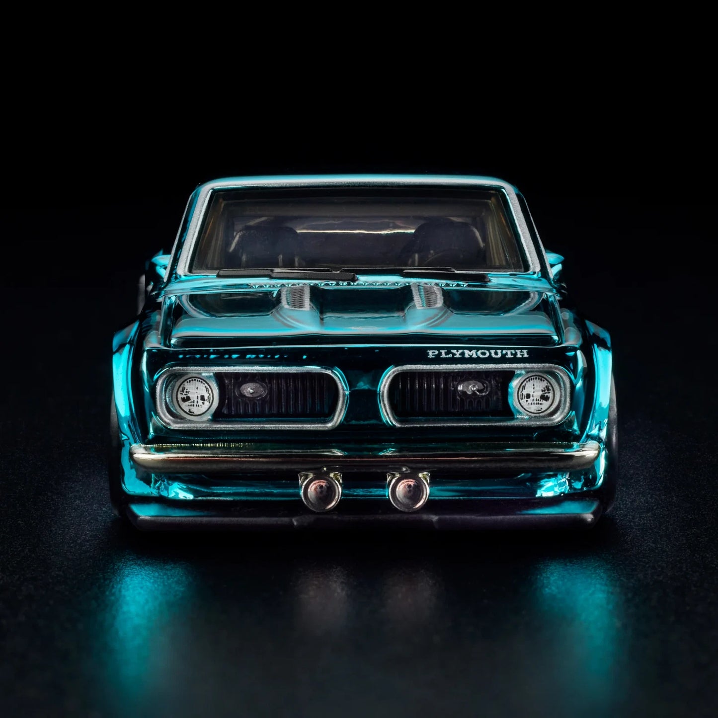 Hot Wheels Plymouth 1968 Custom Barracuda. RLC std. Blue Metallic
