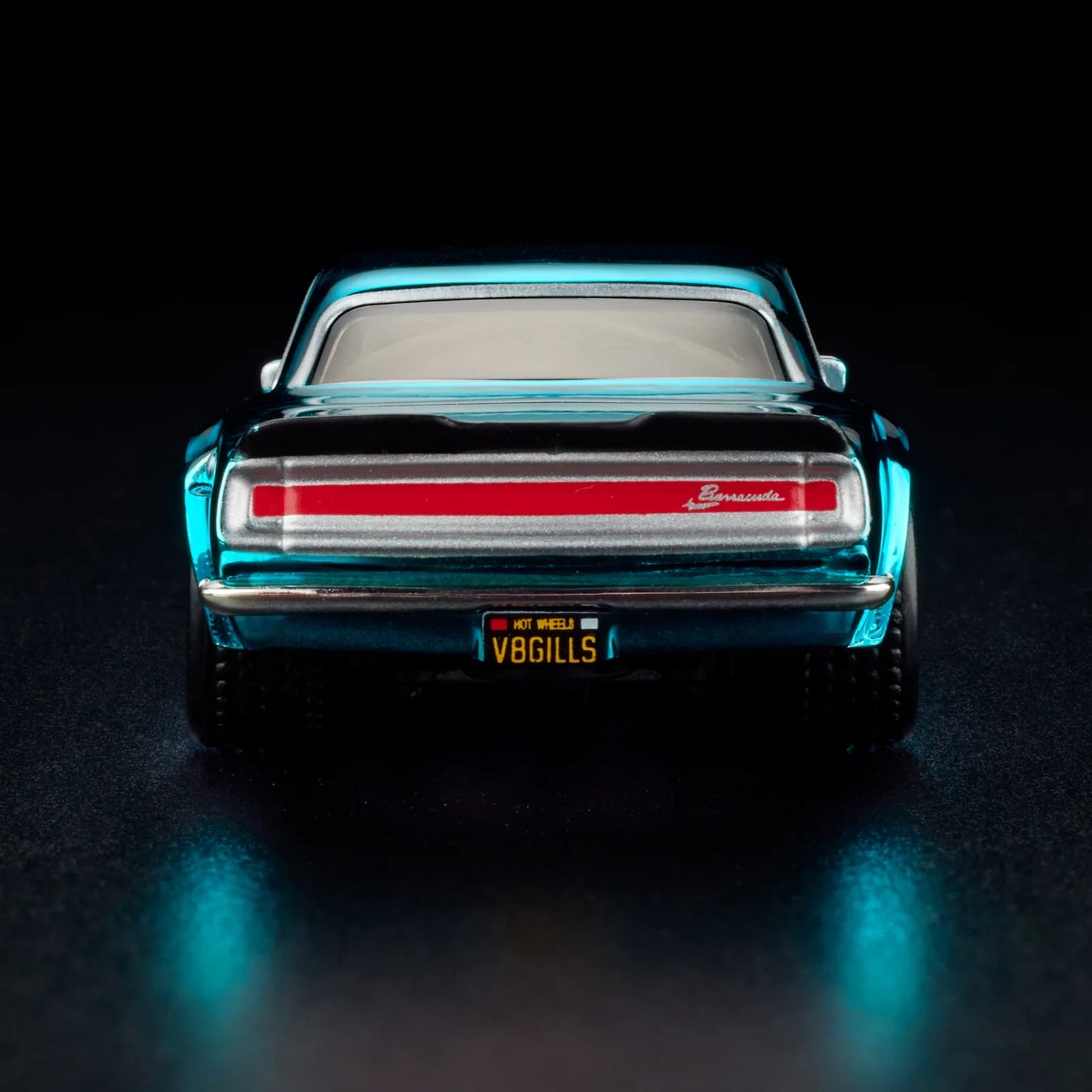 Hot Wheels Plymouth 1968 Custom Barracuda. RLC std. Blue Metallic