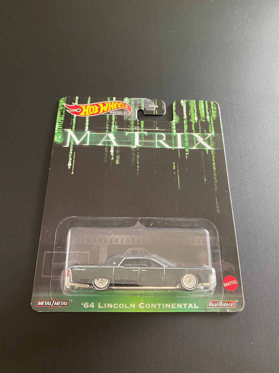 Hot Wheels Lincoln Continental Matrix Car. Premium. Black