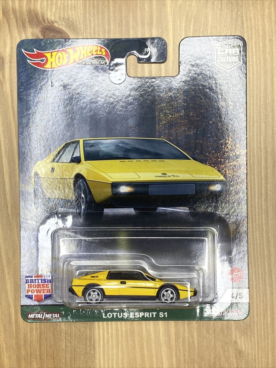 Hot Wheels Lotus Spirit S1. Premium. Yellow