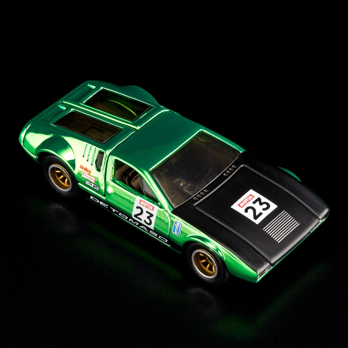 Hot Wheels De Tomaso Mangusta. RLC Deluxe. Green