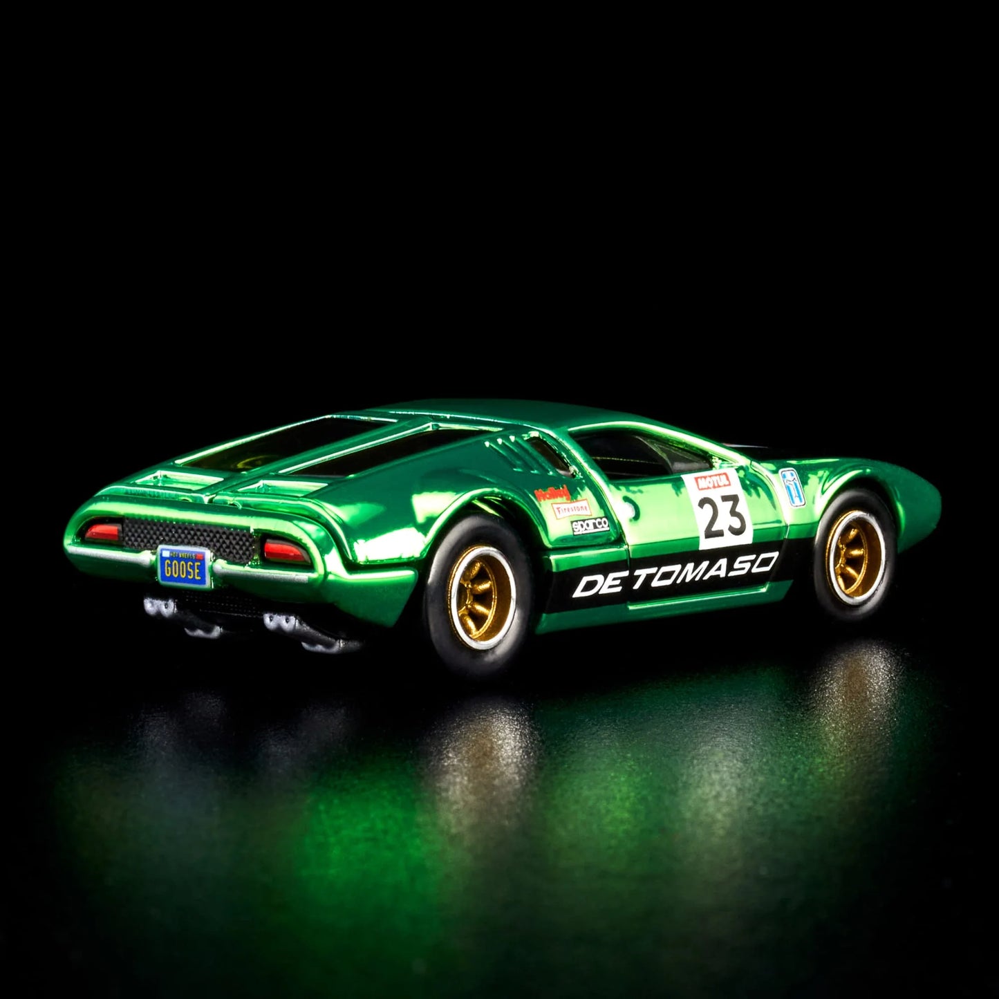 Hot Wheels De Tomaso Mangusta. RLC Deluxe. Green