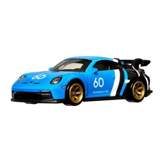 Hot Wheels Porsche 911 GT3. Premium. Blue race