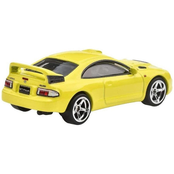 Hot Wheels Toyota Celica GT. Premium. Yellow