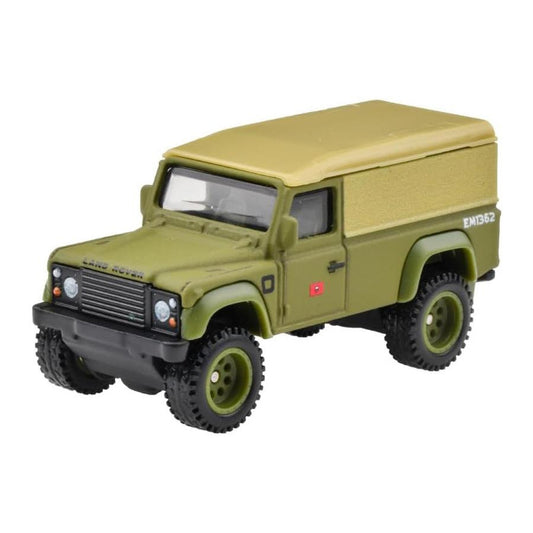 Hot Wheels Land Rover Defender 110. Premium. Green