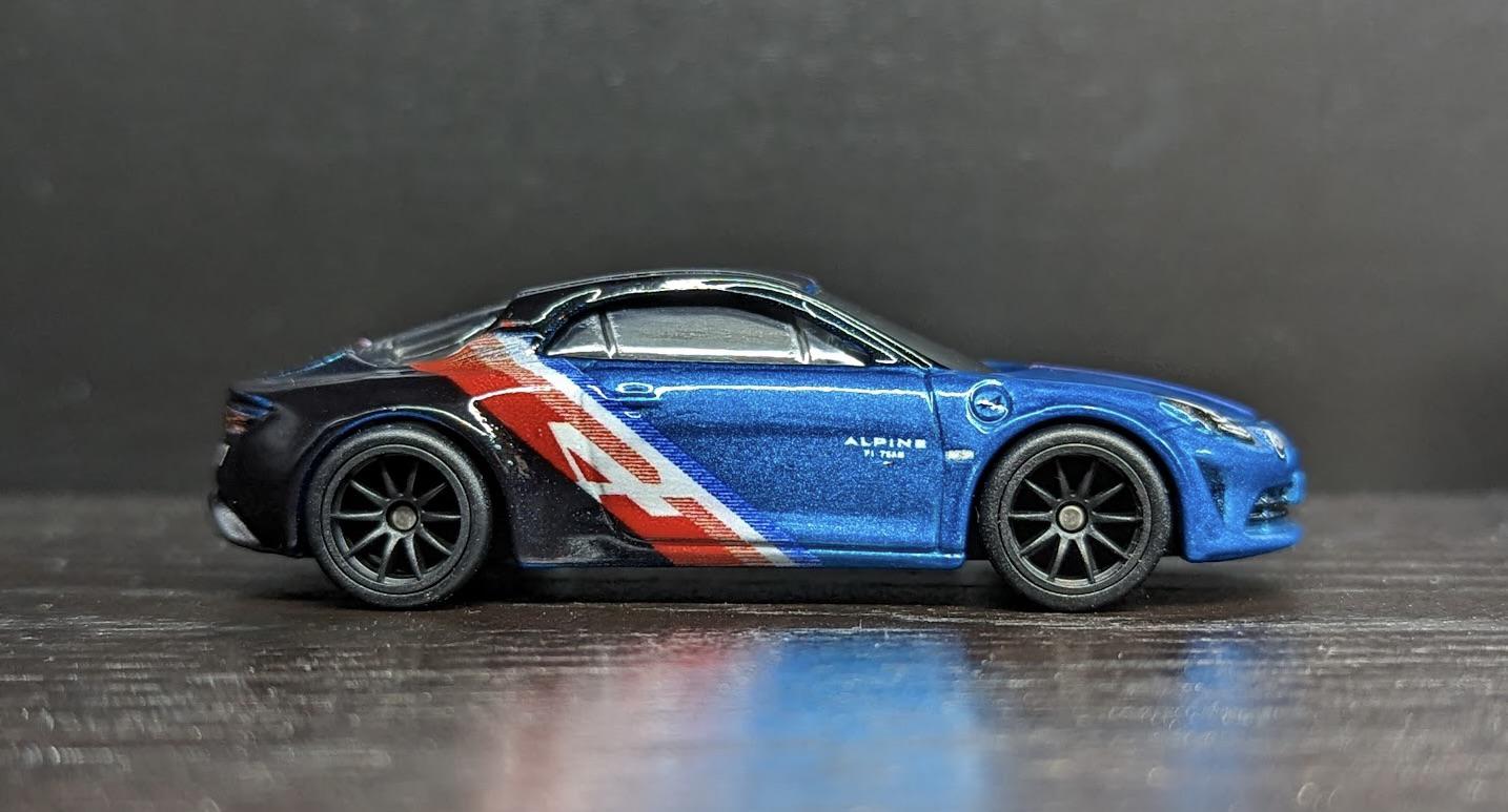 Hot Wheels Alpine A110. Premium. Blue race