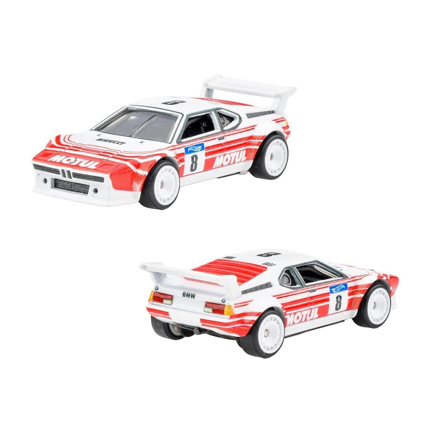 Hot Wheels BMW Lancia. Premium 2-pack. White race