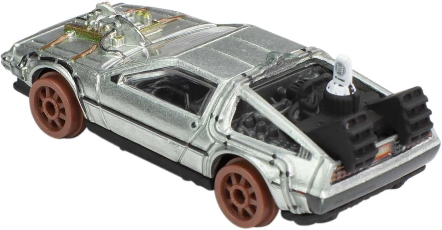 Hot Wheels DeLorean Back To The Future Part III. Premium. Silver