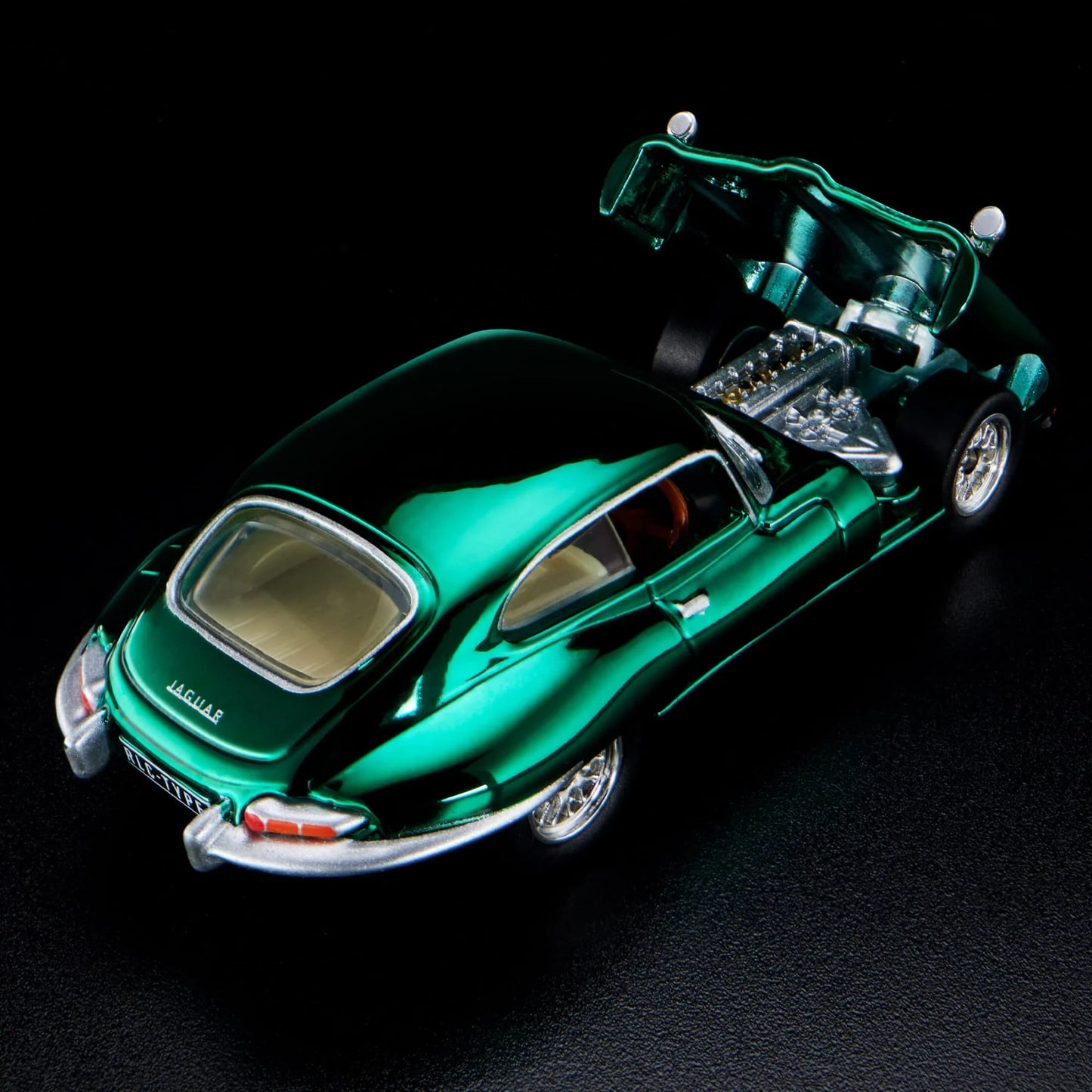 Hot Wheels Jaguar E-type. RLC Deluxe. Green