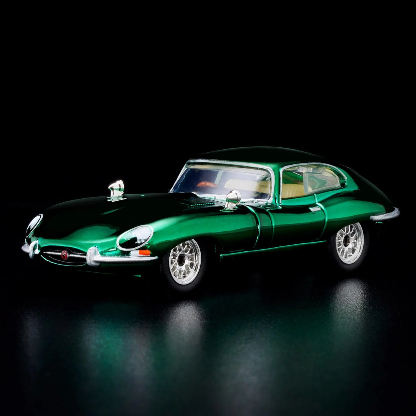 Hot Wheels Jaguar E-type. RLC Deluxe. Green