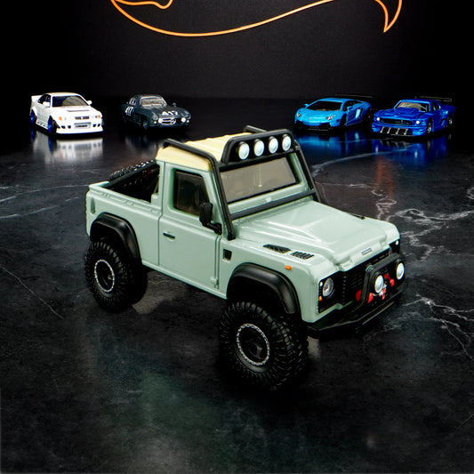 Hot Wheels Land Rover Defender. Elite. Green