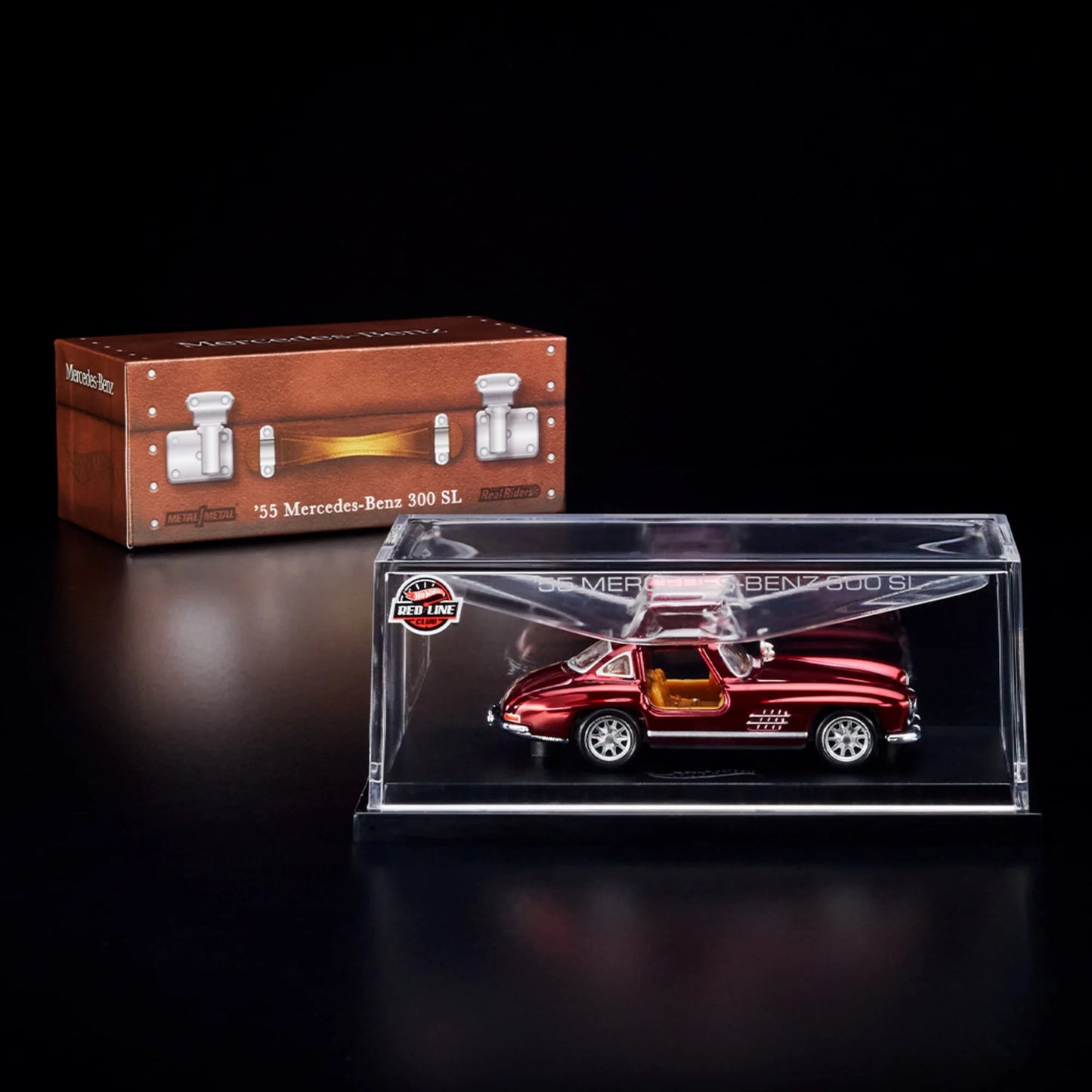 Hot Wheels Mercedes Benz 300sl. RLC Deluxe. Red