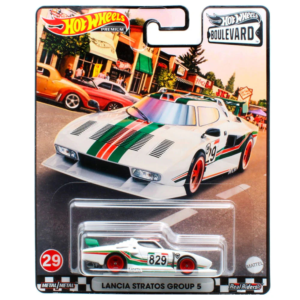 Hot Wheels Lancia Stratos Group 5. Premium. White