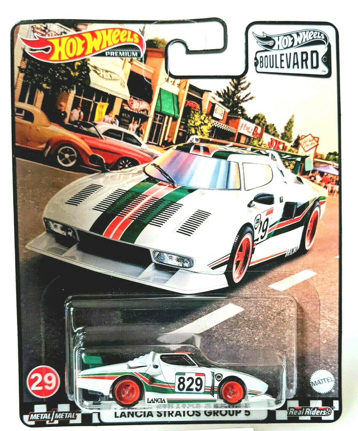 Hot Wheels Lancia Stratos Group 5. Premium. White