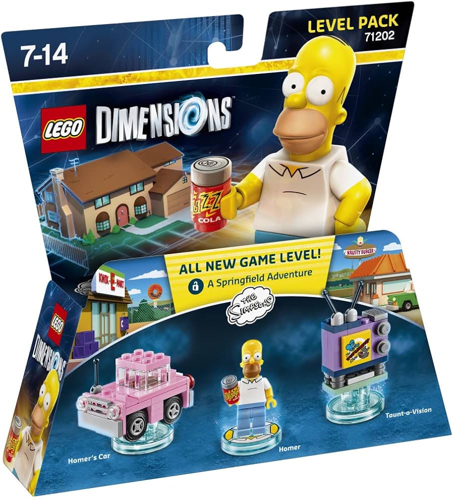 Lego Dimensions Homero Simpson. Referencia 71202