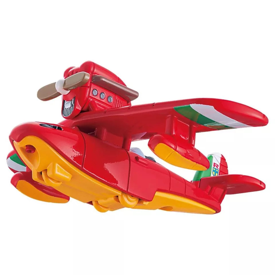 Takara Tomy Studio Ghibli Porco Rosso - Savoia. Tomica. Red