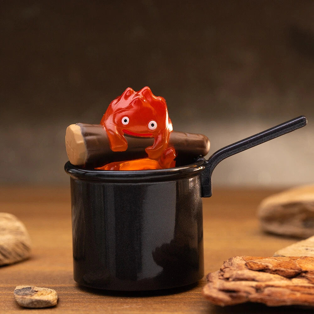 Takara Tomy Studio Ghibli Howl's Moving Castle - Calcifer. Tomica. Black