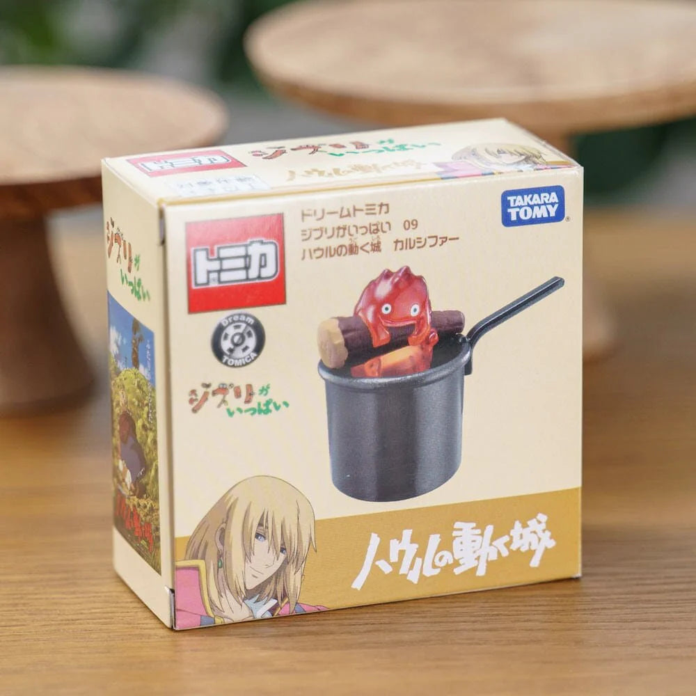 Takara Tomy Studio Ghibli Howl's Moving Castle - Calcifer. Tomica. Black